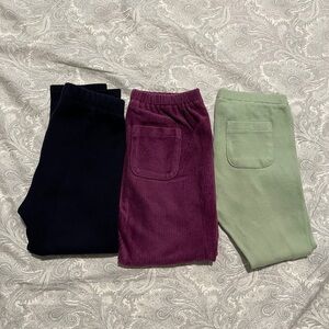 BUNDLE of 3 Kids Leggings Size 100cm 4T